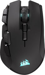 CORSAIR IRONCLAW Wireless SE Gaming Mouse – 26,000 DPI, Ergonomic Design for Larger Hands, 10 Programmable Buttons, for MOBA, FPS, MMO – Black