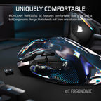 CORSAIR IRONCLAW Wireless SE Gaming Mouse – 26,000 DPI, Ergonomic Design for Larger Hands, 10 Programmable Buttons, for MOBA, FPS, MMO – Black